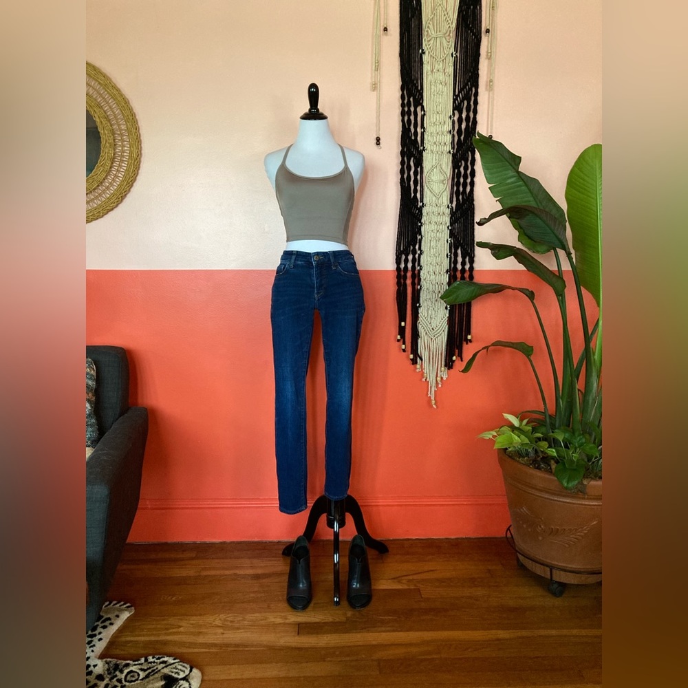 Anthropologie Pilcro Mid-Rise Skinny jeans leggings size 26